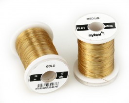 Flat Colour Wire, Medium, Gold